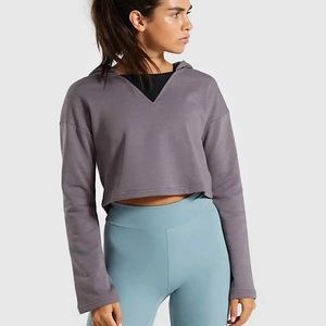 Gymshark Solo Cropped Hoodie